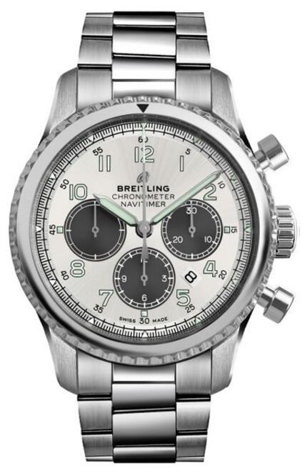 Review Breitling Navitimer 8 B01 Chronograph 43 Men Watch AB01171A/G839-188A - Click Image to Close